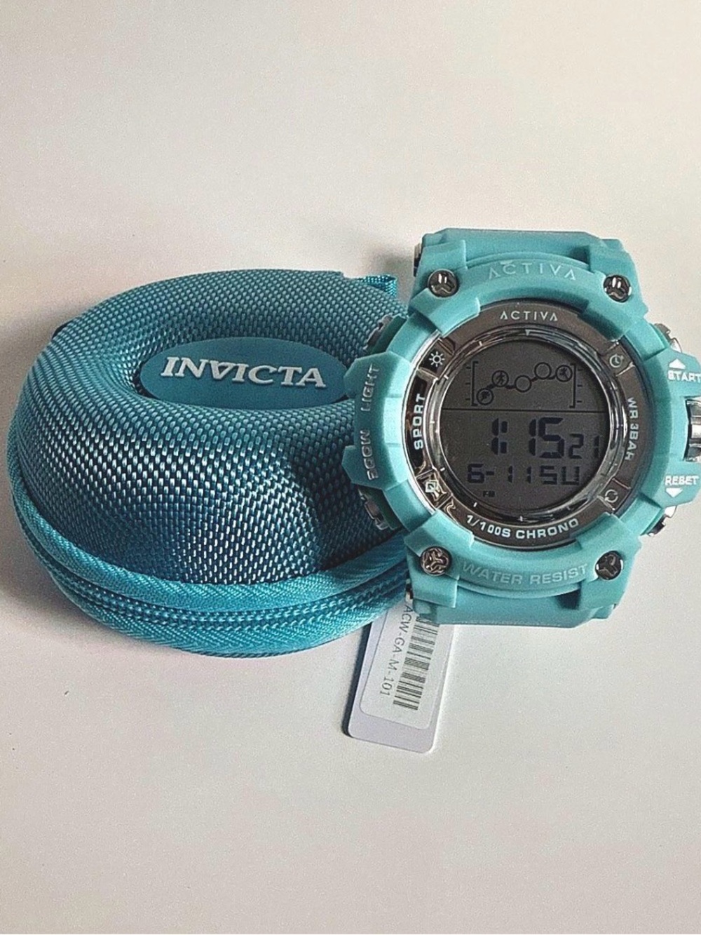 Ativa Aqua Blue Digital Sports Watch with Chronograph